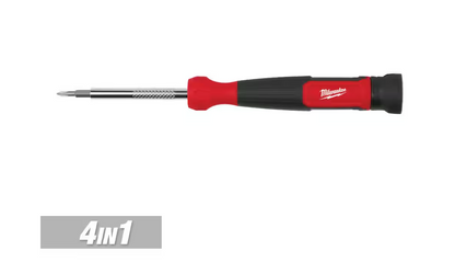 MILWAUKEE 4-in-1 Precision Multi-Bit Screwdriver 48-22-2930