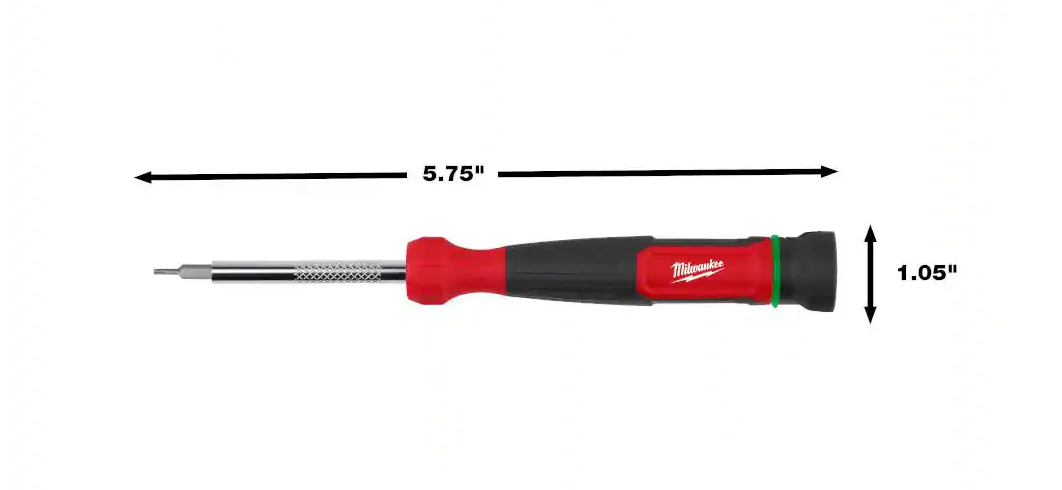 MILWAUKEE 4-in-1 TORX Tamperproof Precision Multi-Bit Screwdriver 48-22-2931