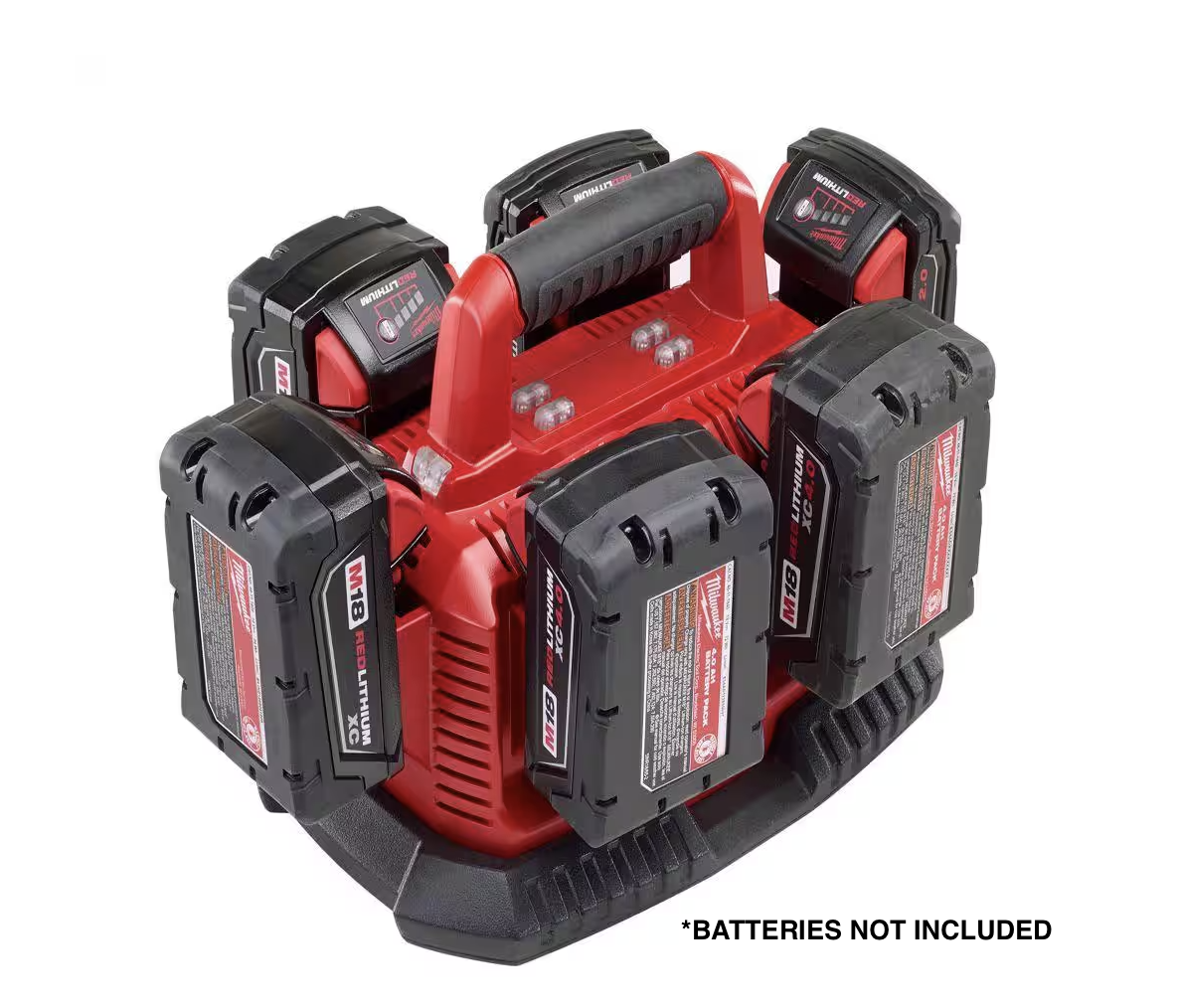 Milwaukee M18 18V 6-Port Sequential Battery Charger (48-59-1806)