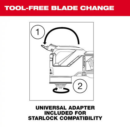 Milwaukee M12 FUEL 12V Oscillating Multi-Tool 2526-20 (TOOL ONLY)