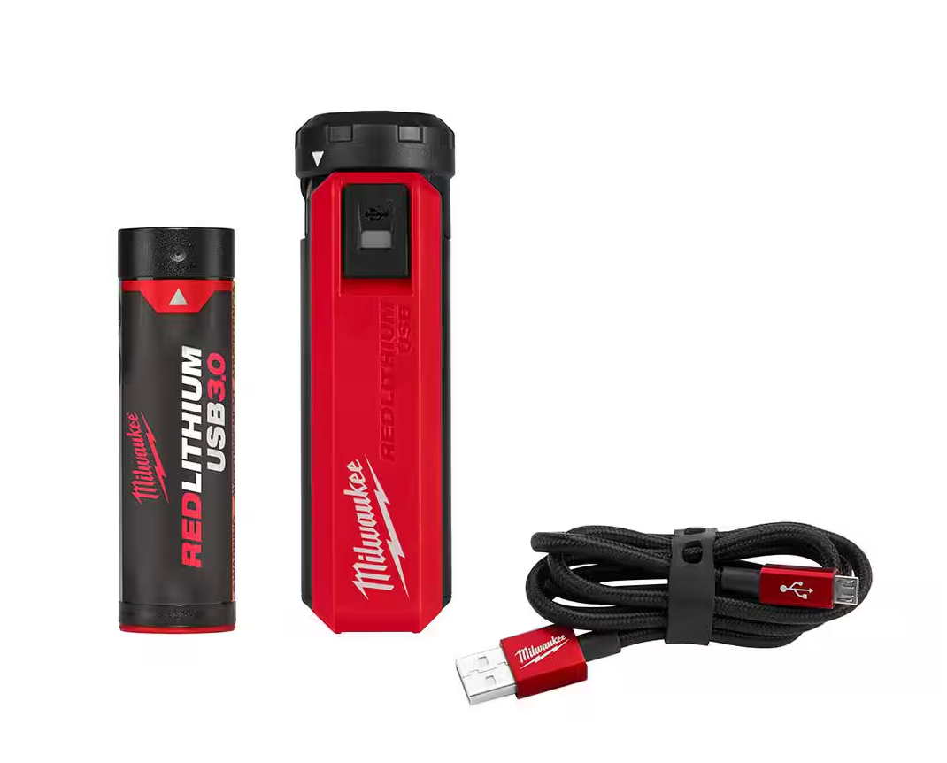 Milwaukee REDLITHIUM USB Charger and Portable Power Source Kit (48-59-2013H)