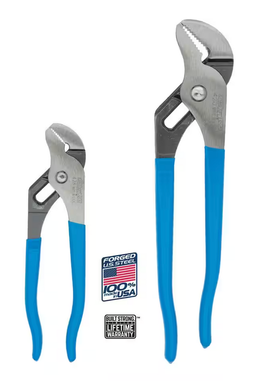 Channellock GS-1 2PC TONGUE & GROOVE PLIERS SET